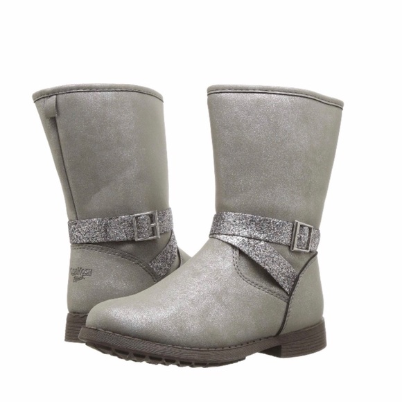 Brand New OshKosh Elsa Girls Boots Size 7 or 8 - Picture 1 of 6